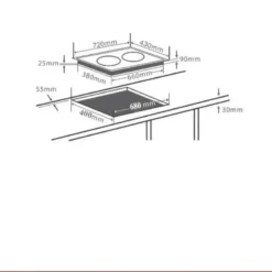 Bếp điện Chef's EH-DHL321