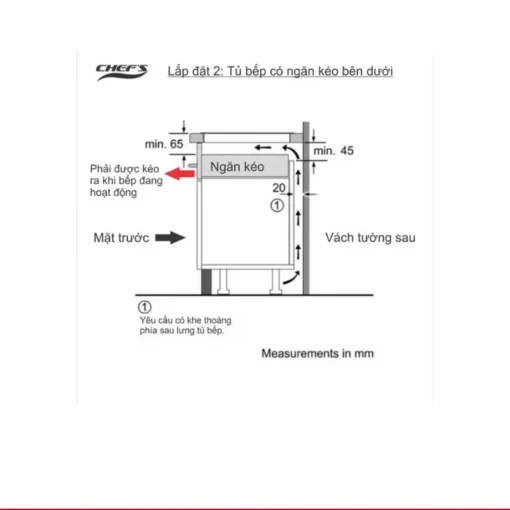Bếp điện Chef's EH-DHL321
