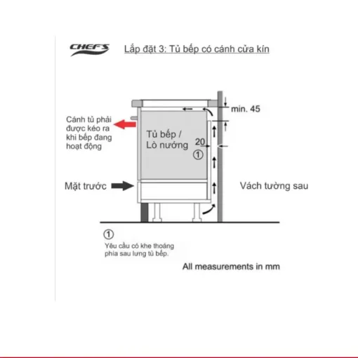 Bếp điện Chef's EH-DHL321