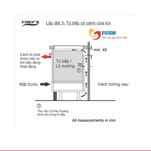 Bếp từ Chef's EH-DIH322