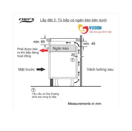 Bếp từ Chef's EH-DIH322