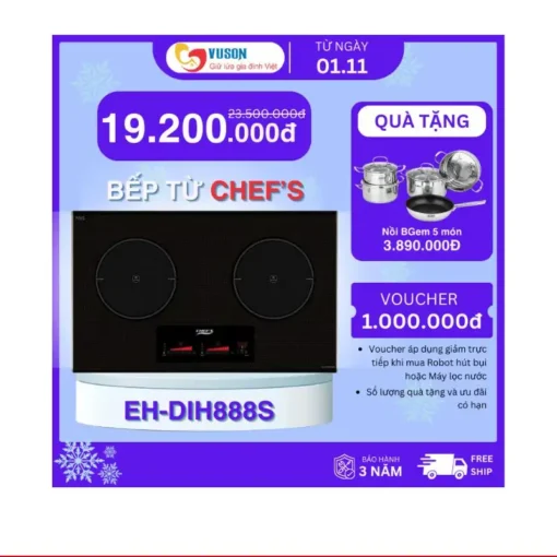 Bếp từ Chef's EH-DIH888S