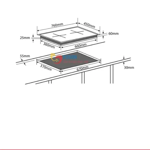 Bếp từ Chef's EH-DIH888S