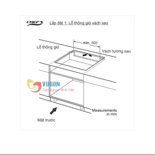 Bếp từ Chef's EH-DIH888S