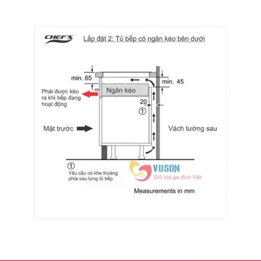 Bếp từ Chef's EH-DIH888S