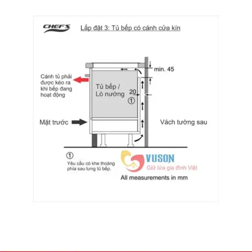 Bếp từ Chef's EH-DIH888S