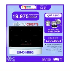 Bếp từ đôi Chef's EH-DIH893