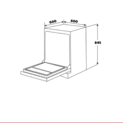 Máy rửa bát Bosch EUC.SMS4ECI14E Series 4