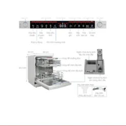 Máy rửa bát Bosch EUC.SMS4ECI14E Series 4