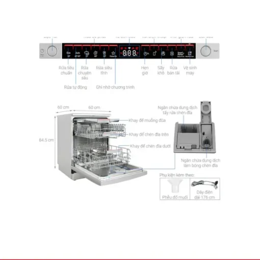 Máy rửa bát Bosch EUC.SMS4ECI14E Series 4