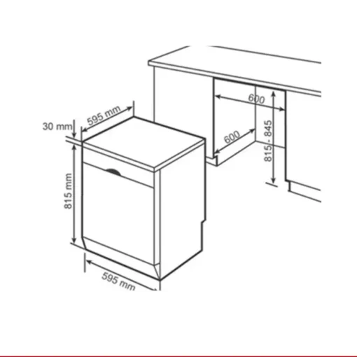 Máy rửa bát Bosch HMH.SMS68PW01E