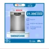 Máy rửa bát Bosch TGB.SMS6ZCI49E Tích hợp ZEOLITH - Sấy hoàn hảo