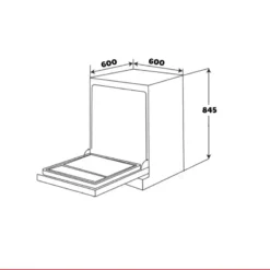 Máy rửa bát Bosch TGB.SMS6ZCI49E Tích hợp ZEOLITH - Sấy hoàn hảo